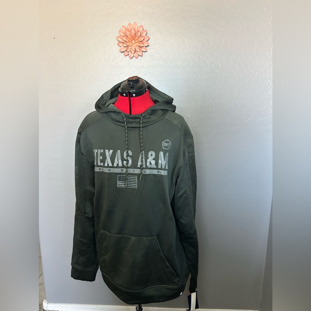Texas A&M Aggies Fanatics OHT Military Appreciation Guardian Pullover Hoodie XL